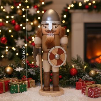 Preview: Nussknacker Wikinger, mittel 29 cm