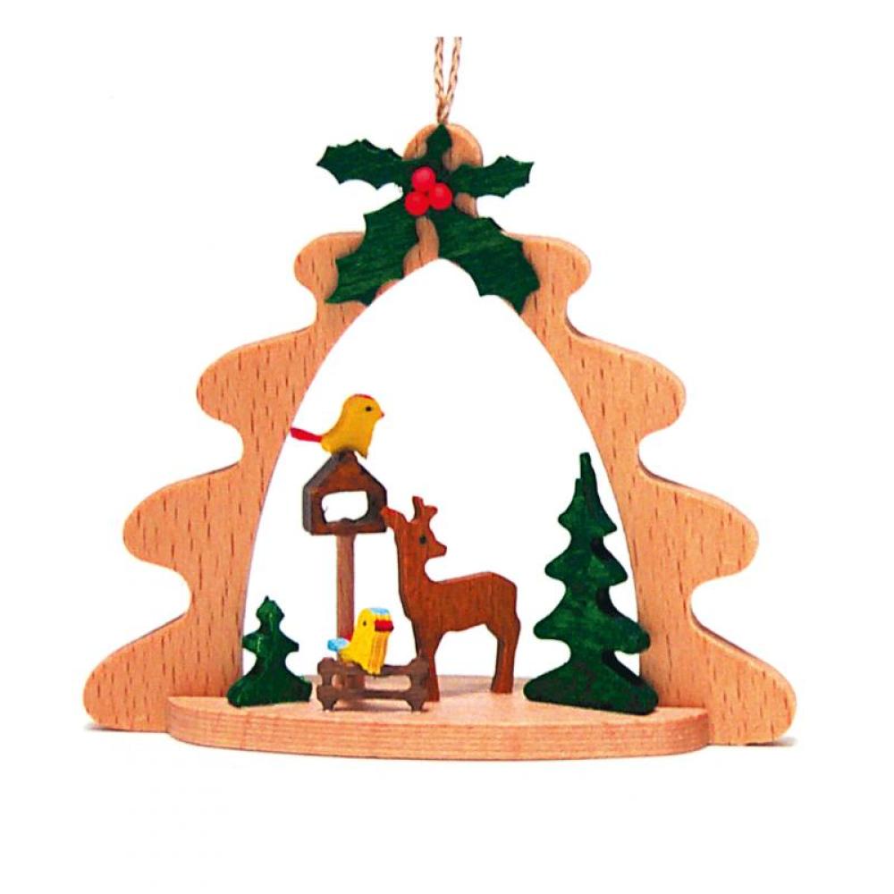 3er Set Kuhnert Baumschmuck Erzgebirge (Set 1)