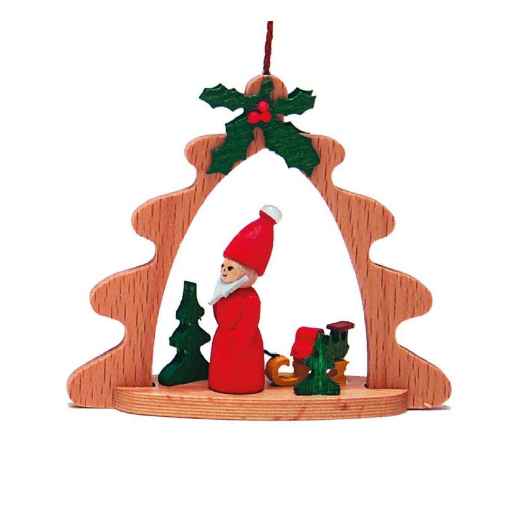 3er Set Kuhnert Baumschmuck Erzgebirge (Set 1)