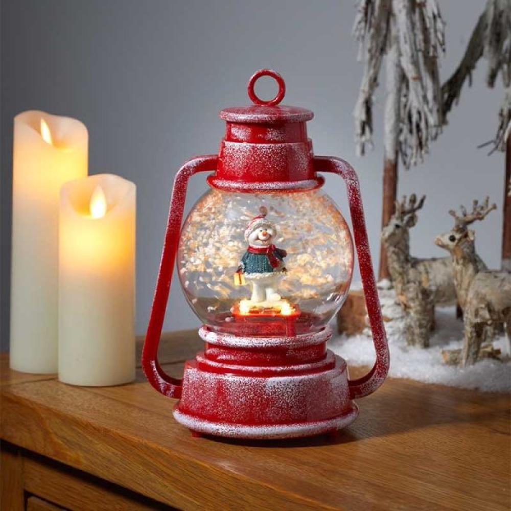Laubner Store - SnowFall Frosty Lamp