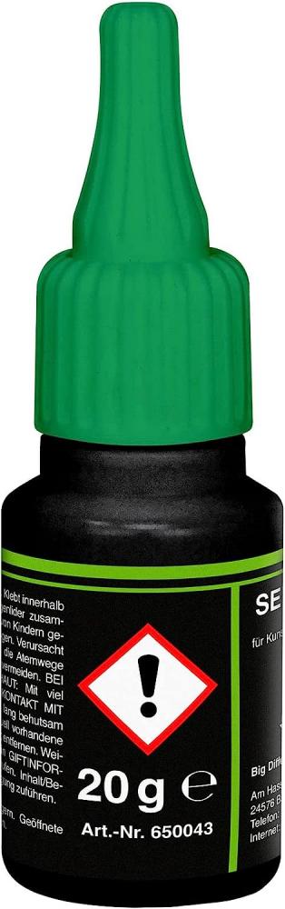 YUKI MODEL Sekundenkleber Cyanacrylat hochviskos 20g Dosierflasche