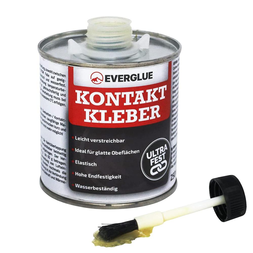 Everglue Kontaktkleber elastisch wasserfest 250g Pinseldose