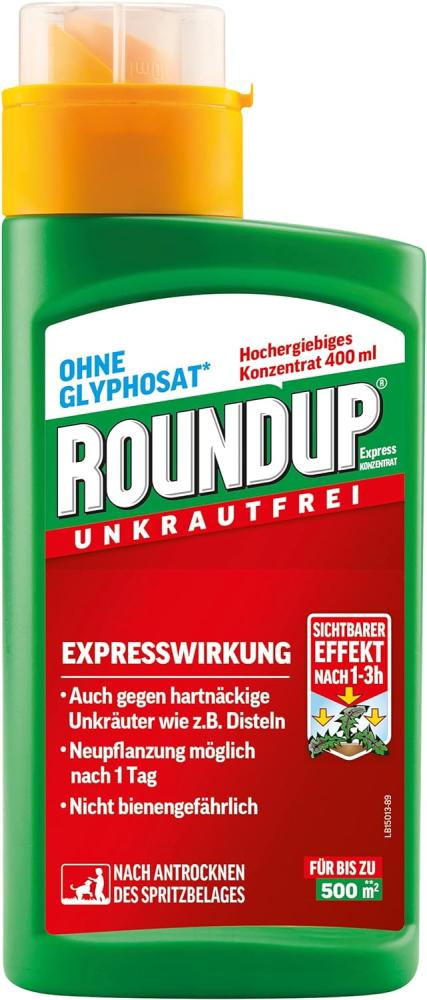 Roundup Express Konzentrat 400 ml - Unkrautfrei, Unkrautvernichter