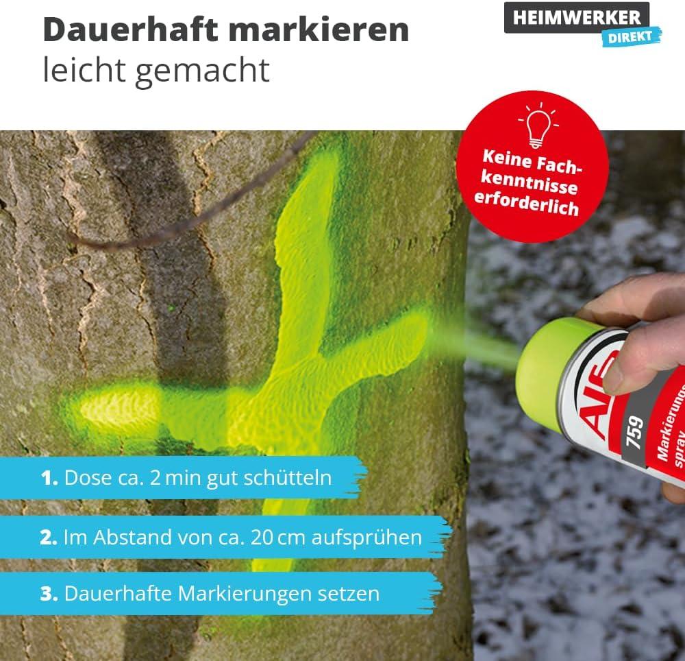 Alfa Markierungsspray / Signierspray (500 ml) - neonpink