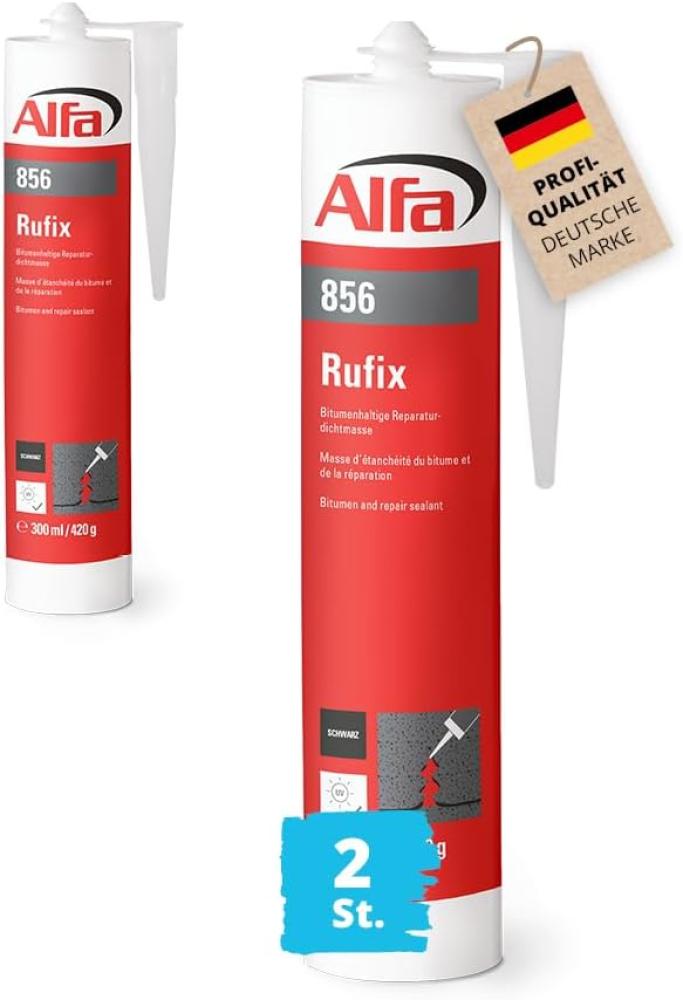 2x Alfa Rufix Bitumendichtmasse (300  ml)