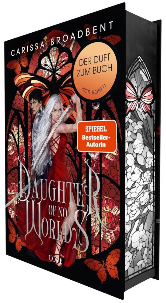 Carissa Broadbent - Daughter of No Worlds + Children of Fallen Gods + 1 magnetisches Lesezeichen