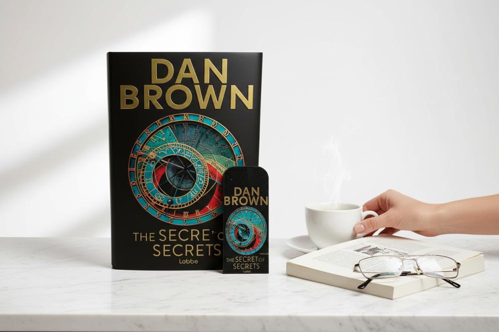 Dan Brown - The Secret of Secrets | Hardcover + 1 magnetisches Lesezeichen