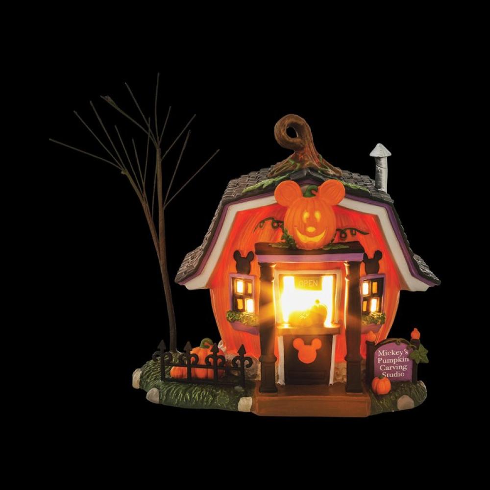 Pumpkintown Carving Studio – Disney Village Gebäude von Department 56