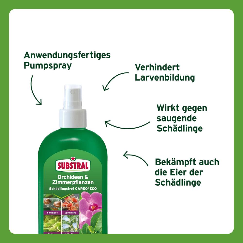 Substral Orchideen & Zimmerplanzen Schädlingfrei Careo Eco 300 ml