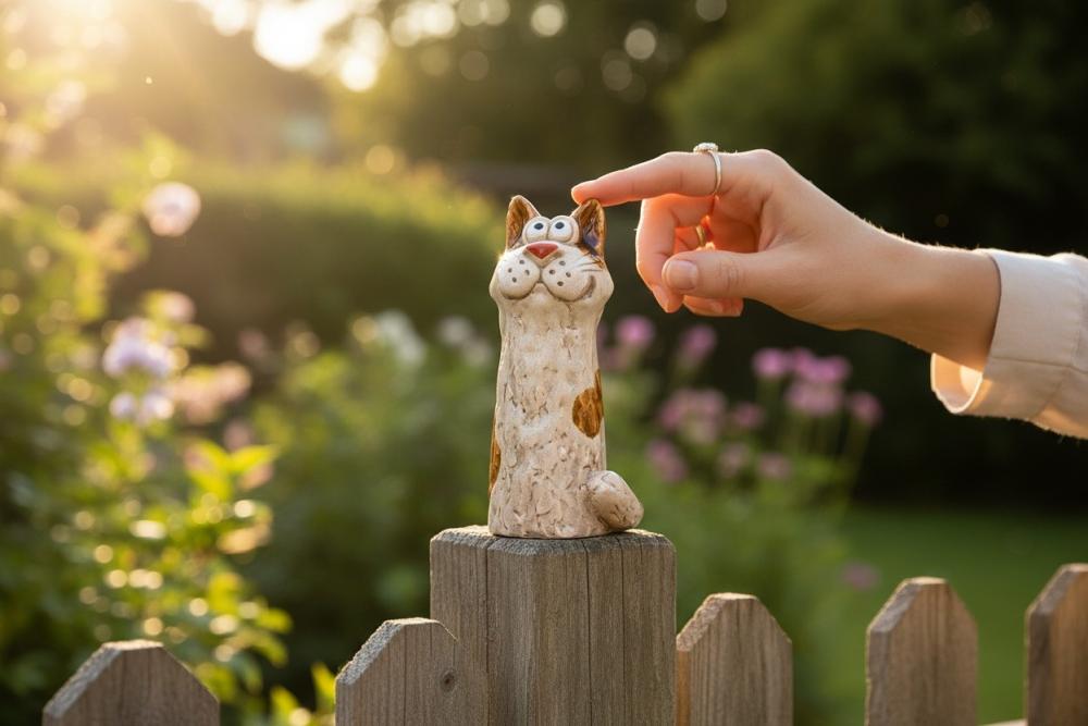 Zaundeko Katze20 cm 707437-2