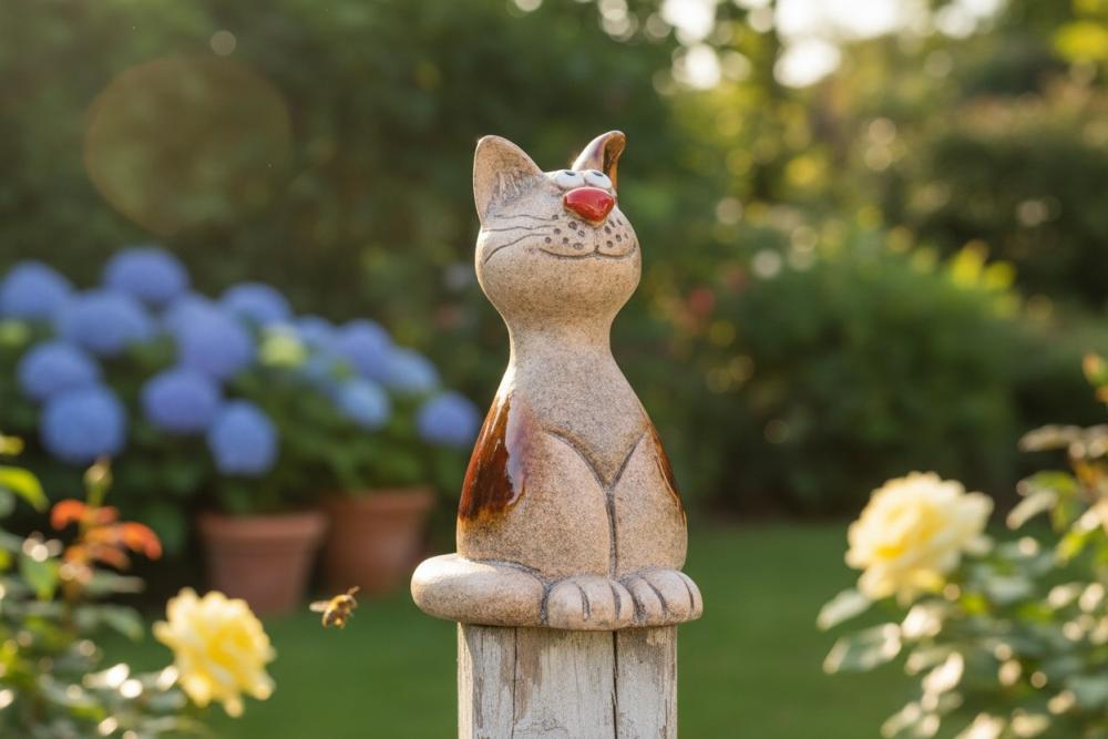 Zaundeko Katze 18 cm 741028