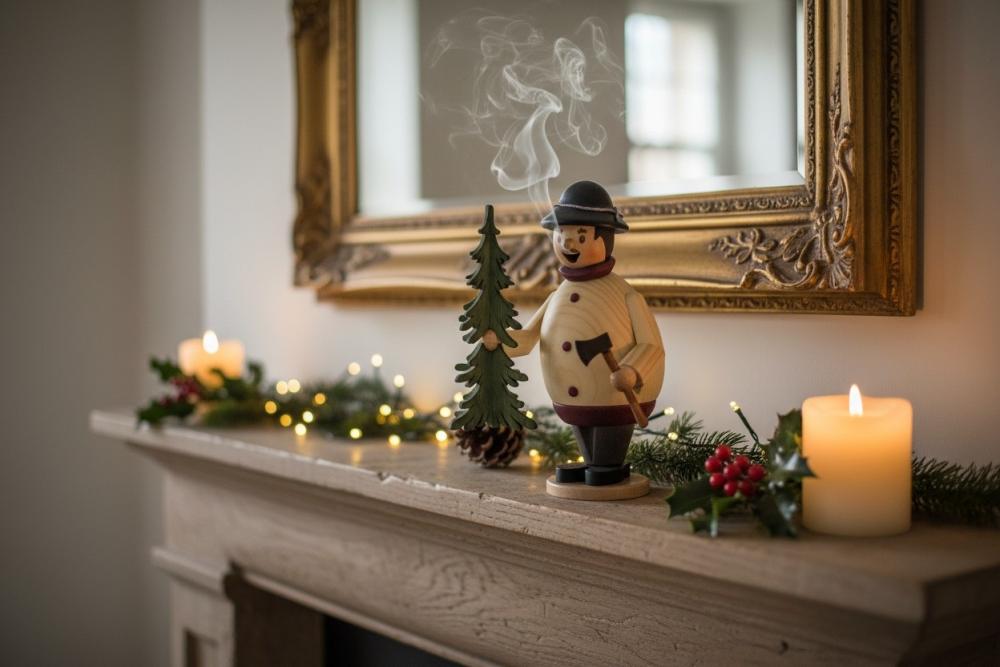 Räuchermann Max-Weihnachtsbaumverkäufer 33151