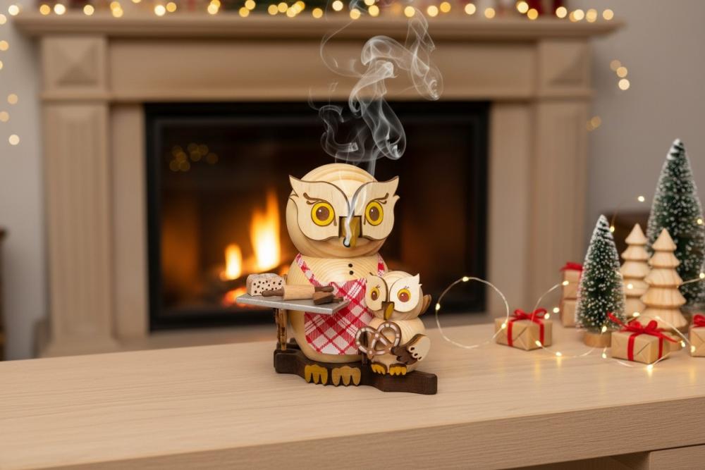Raucheule Weihnachtsbäckerei mit Kind 37244