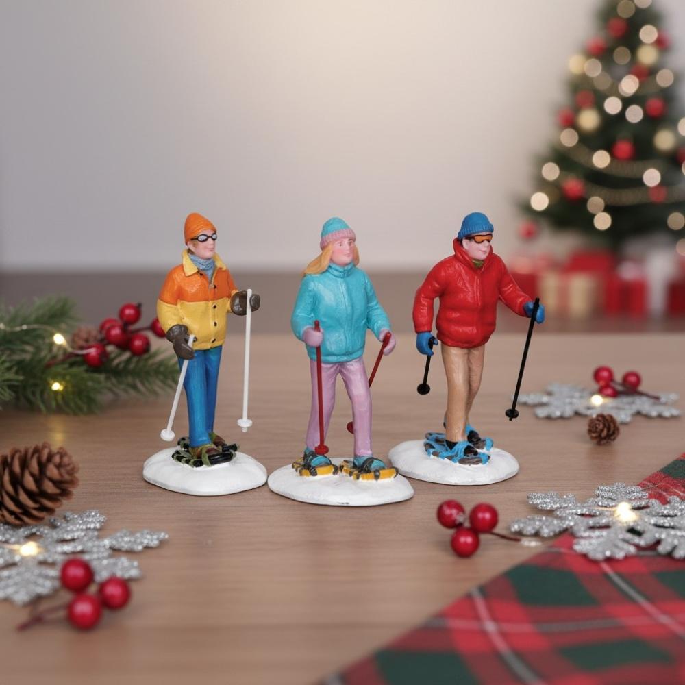 LEMAX 22033 „Snowshoe Walkers, Set of 3“