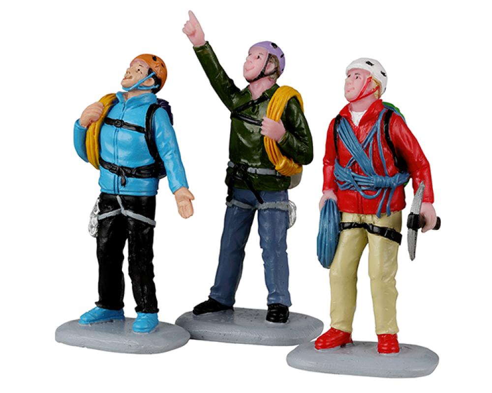 Lemax 22136 – Vertical Mountain Climbers, Set of 3 | Vail Village Figuren