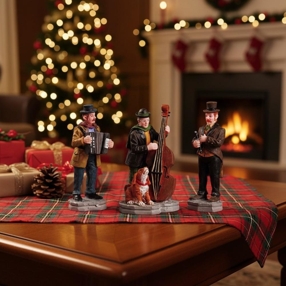Lemax Christmas Village Streetside Trio Set 52035