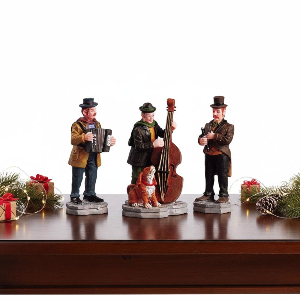 Lemax Christmas Village Streetside Trio Set 52035