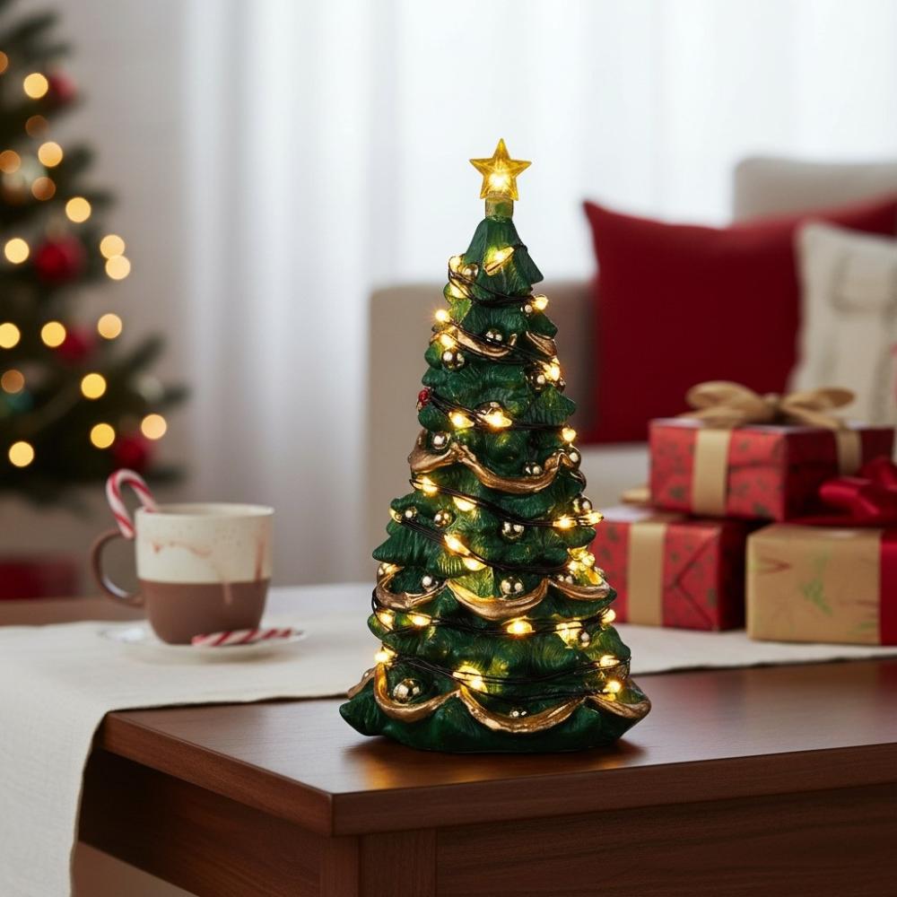 LEMAX 54525 – Joyful Christmas Tree Clear Light