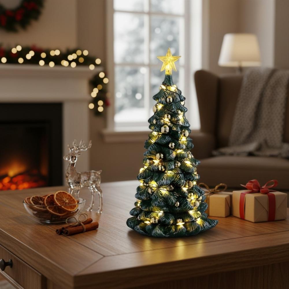 LEMAX 54526 „Joyful Christmas Tree Clear Lights“