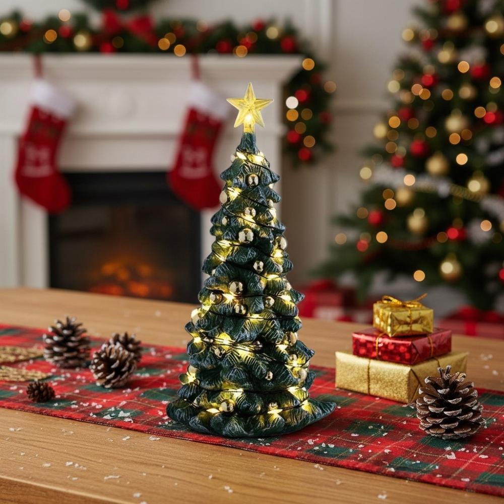 LEMAX 54526 „Joyful Christmas Tree Clear Lights“