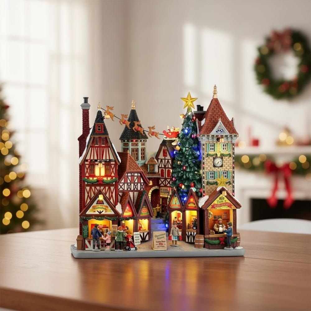 Produktbeschreibung – LEMAX „Christkindlplatz“