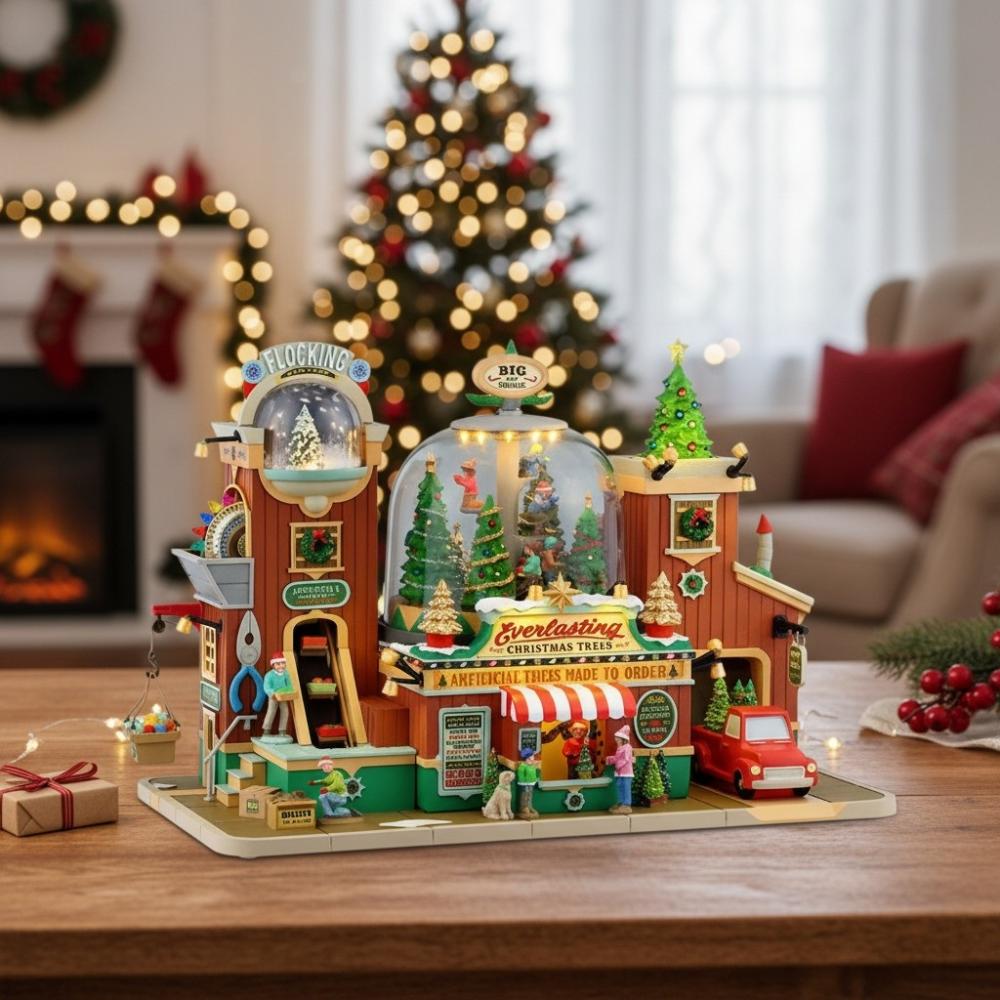 Produktbeschreibung – LEMAX „Everlasting Christmas Trees“