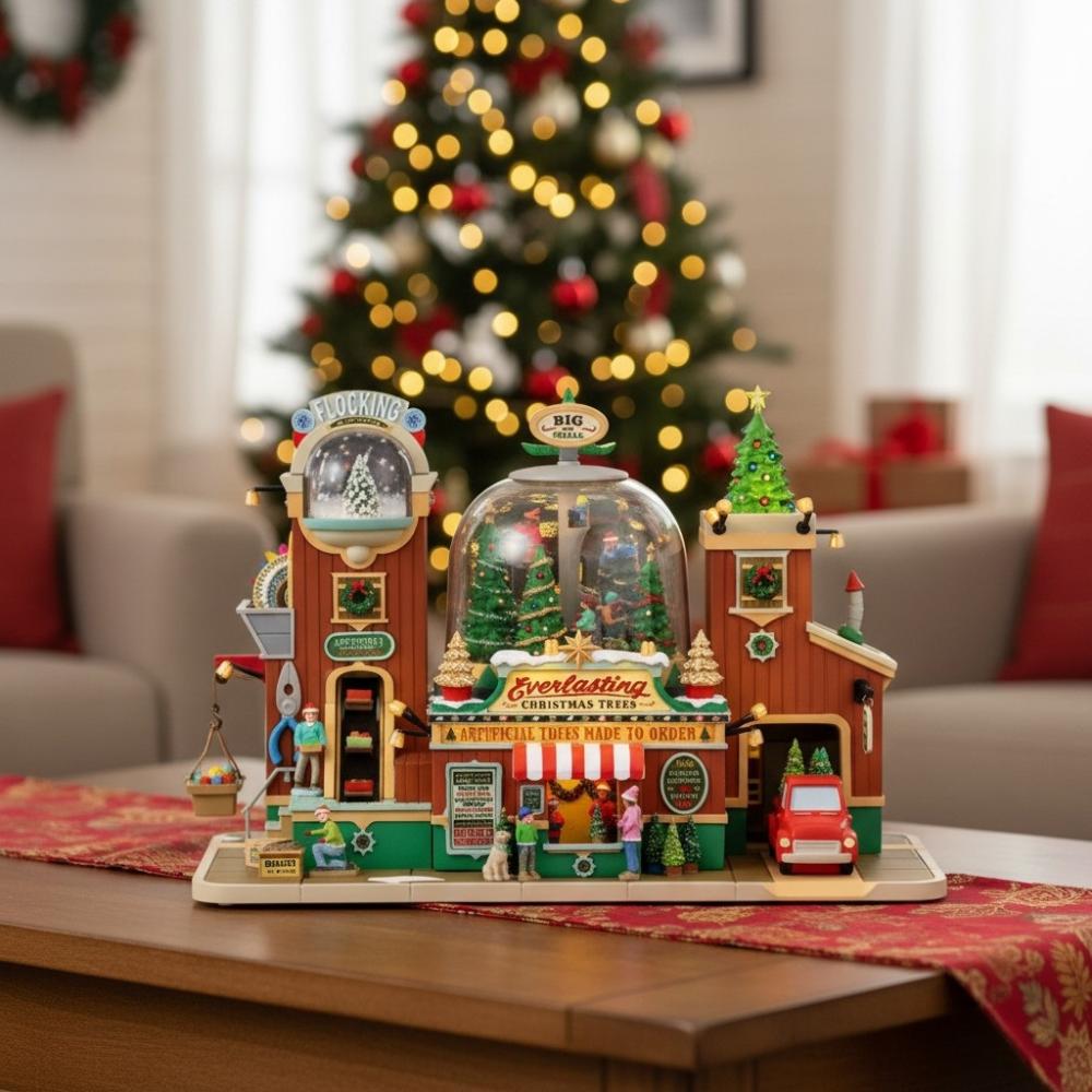 Produktbeschreibung – LEMAX „Everlasting Christmas Trees“