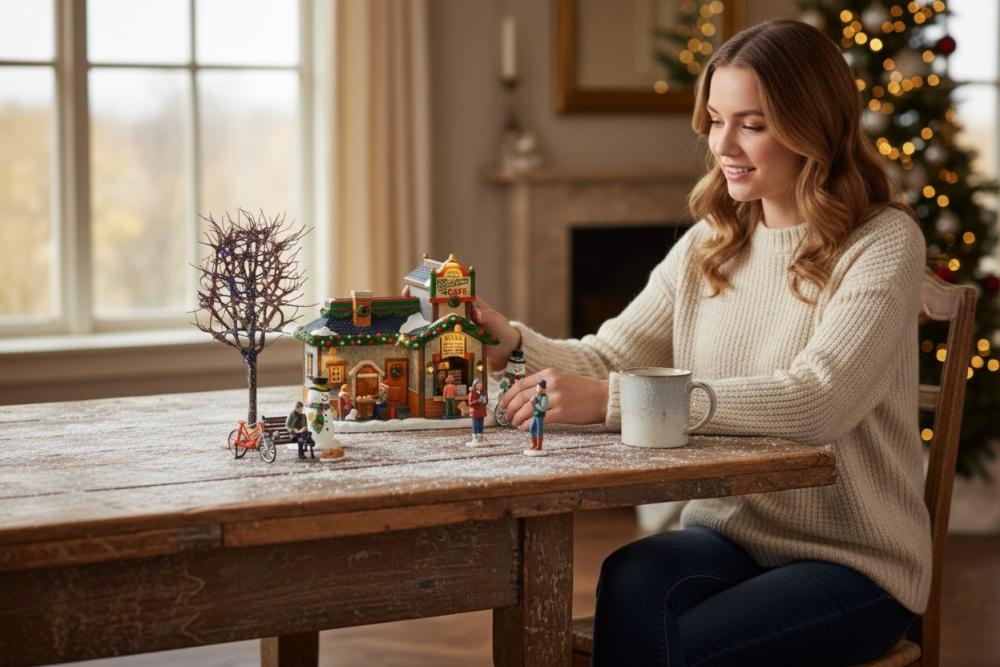 LEMAX 56675 - The Christmas Café Set