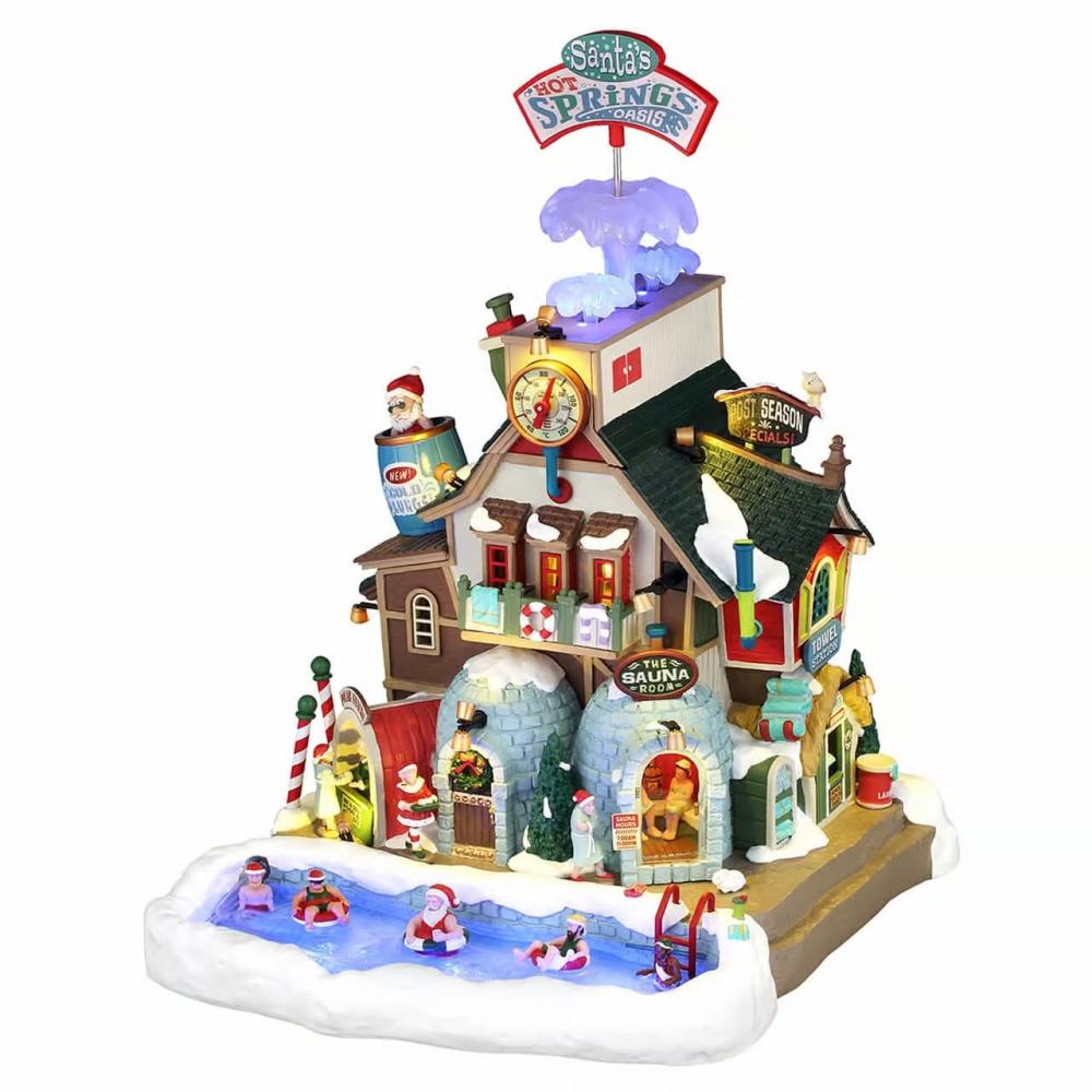 LEMAX 65522 „Santa’s Hot Springs Oasis“