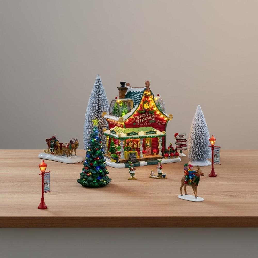 LEMAX 66708 „Festive Tidings Nursery Set“