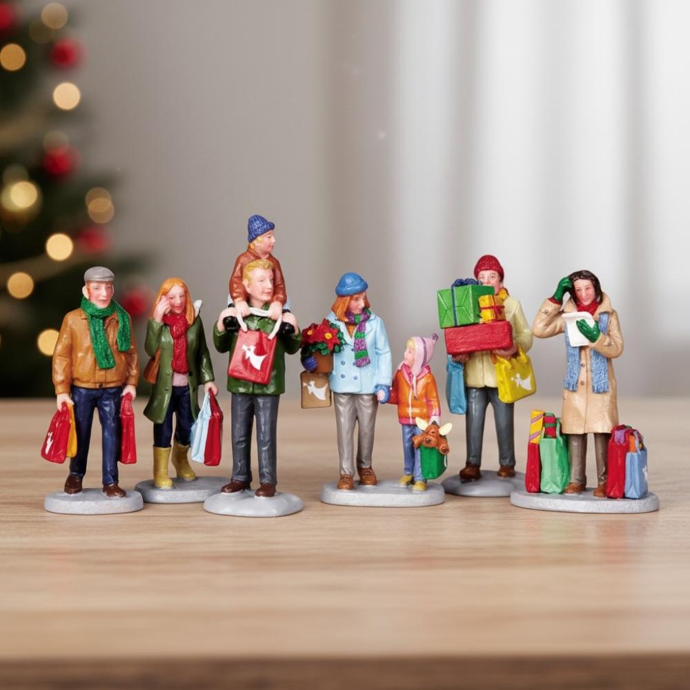 Lemax Holiday Shoppers 6-teiliges Figurenset 92683