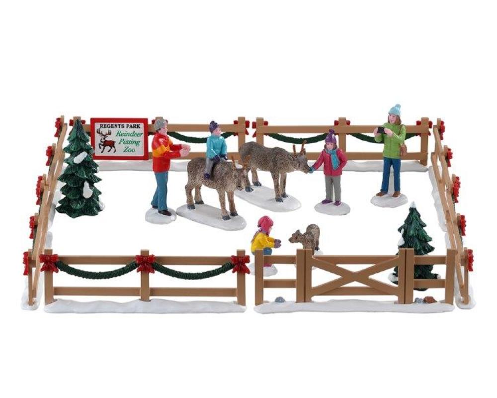 Lemax 93434 – Reindeer Petting Zoo