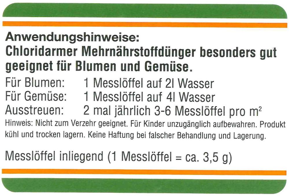 Laubner Store - Mehrnhrstoffdnger S1 (250 g)
