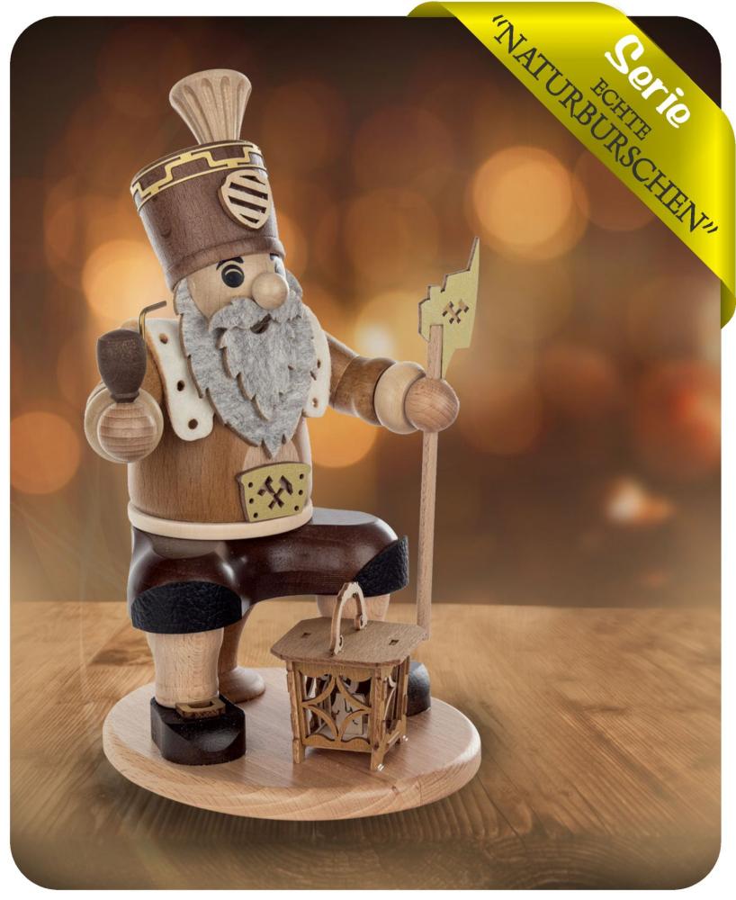 Räuchermann Bergmann 5211 Höhe 23 cm