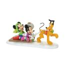 Pluto Schlittenfahrt Figur – Disney Village by Department 56